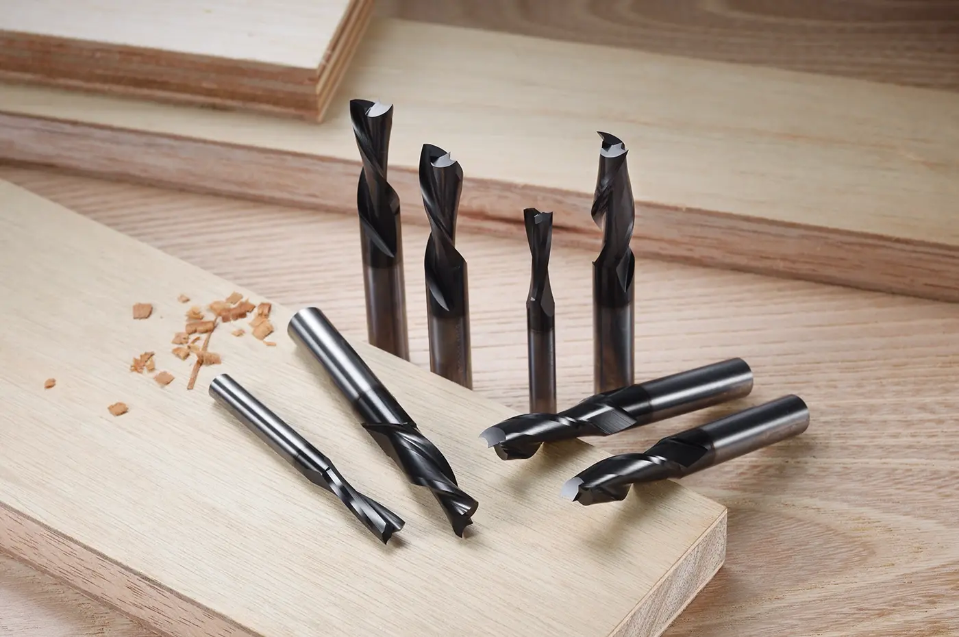 spiral router bits