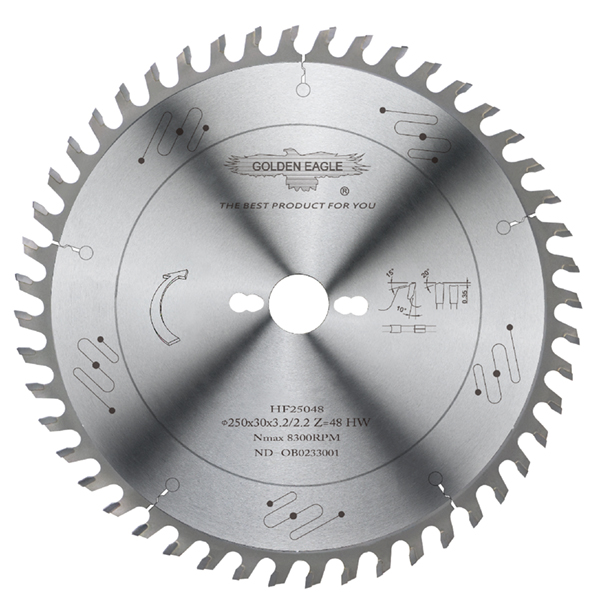 250mm Hollow Face Saw Blades 9.8inch 48Z teeth