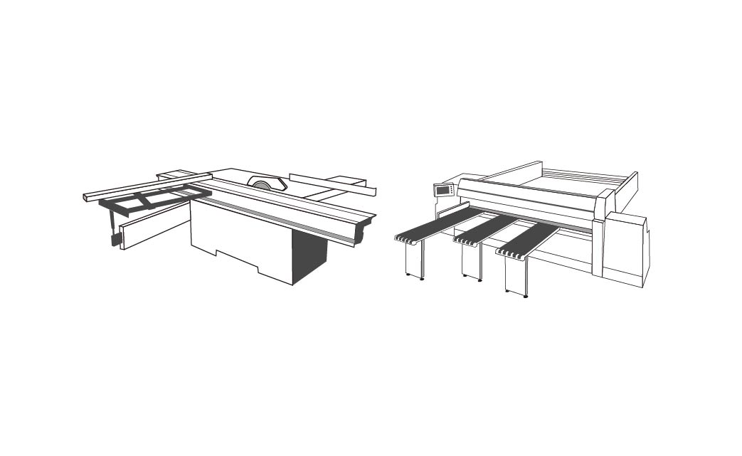 panel saw machine