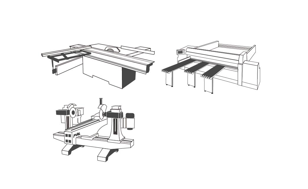 Log Cutting Machine