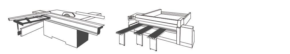 sciring saw panel sizing saw