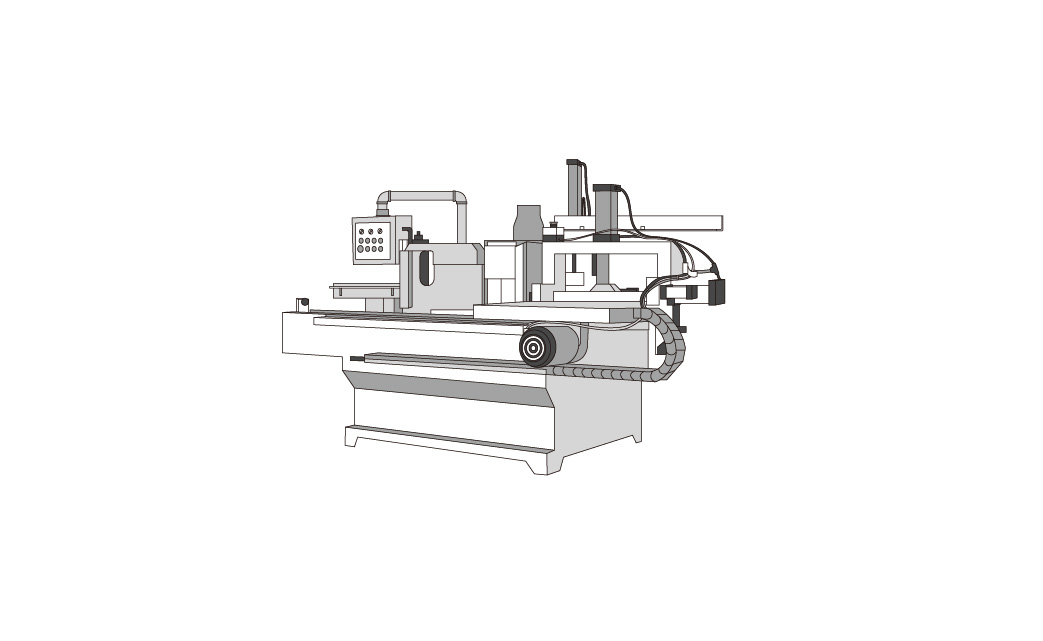 Wood finger jointing machine