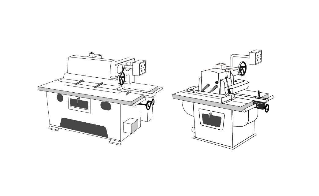 Ends Trim Saw Machine